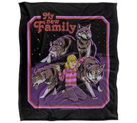 Steven Rhodes My New Family Silky Touch Super Soft Throw Blanket 152 X 127 Cm