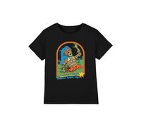 Steven Rhodes Never Give Up Kids T-Shirt, Black | Size: 7-8 Years Steven Rhodes Black 7-8 Years