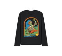 Steven Rhodes Never Give Up Long Sleeve T-Shirt, Black | Size: Large Steven Rhodes Black L