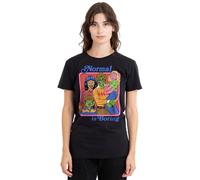 Steven Rhodes Normal is Boring Ladies T Shirt, Black, XX-Large