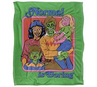 Steven Rhodes Normal Is Boring Silky Touch Super Soft Throw Blanket 152 X 127 Cm