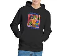 Steven Rhodes Normal Is Boring Unisex Hoodie, Black, Large