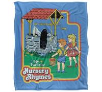 Steven Rhodes Nursery Rhymes Silky Touch Super Soft Throw Blanket 152 X 127 Cm