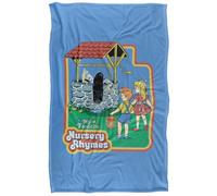Steven Rhodes Nursery Rhymes Silky Touch Super Soft Throw Blanket 91 X 147 Cm