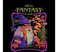 Steven Rhodes Off In A Fantasy Land Unisex T-Shirt - Black - S