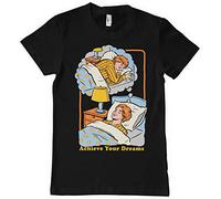 Steven Rhodes Officially Licensed Achieve Your Dreams Mens T-Shirt (Black), X-Large