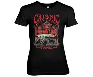 Steven Rhodes Officially Licensed Catanic Panic Women T-Shirt