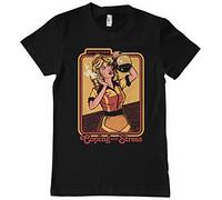 Steven Rhodes Officially Licensed Coping with Stress Mens T-Shirt (Black), Small