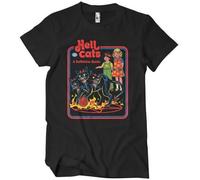 Steven Rhodes Officially Licensed Hell Cats - A Definitive Guide Mens T-Shirt (Black), XX-Large