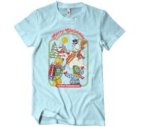 Steven Rhodes Officially Licensed My First Flamethrower Mens T-Shirt (Sky Blue), Small