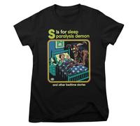 Steven Rhodes Officially Licensed Sleep Paralysis Demon Women T-Shirt (Black), Medium