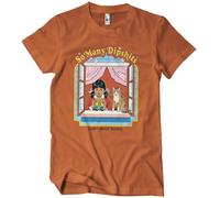 Steven Rhodes Officially Licensed So Many Dipshits Mens T-Shirt
