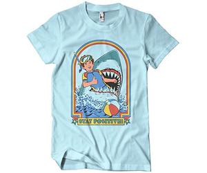 Steven Rhodes Officially Licensed Stay Positive Mens T-Shirt