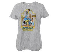 Steven Rhodes Officially Licensed Super Glue is Not A Toy Women T-Shirt (Heather Grey), Medium