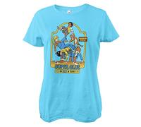 Steven Rhodes Officially Licensed Super Glue is Not A Toy Women T-Shirt (Sky Blue), Large