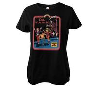 Steven Rhodes Officially Licensed Tag, You're It Women T-Shirt (Black), Large