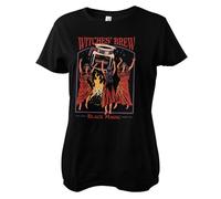 Steven Rhodes Officially Licensed Witches Brew Black Magic Women T-Shirt (Black), Medium