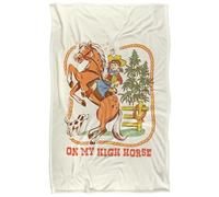 Steven Rhodes On My High Horse Silky Touch Super Soft Throw Blanket 91 X 147 Cm