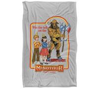 Steven Rhodes Pin The Tail On The Minotaur Silky Touch Super Soft Throw Blanket 91 X 147 Cm