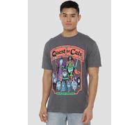 Steven Rhodes Quest For Cats T-Shirt, Charcoal | Size: Small Steven Rhodes Charcoal S