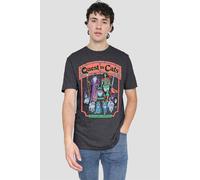 Steven Rhodes Quest For Cats Tee, Charcoal | Size: 3XL Steven Rhodes Charcoal 3XL