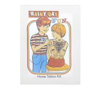 Steven Rhodes Rainy Day Fun Canvas Plaque Steven Rhodes Multicolor