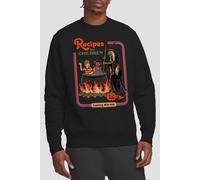 Steven Rhodes Recipes For Children Sweatshirt, Black | Size: Large Steven Rhodes Black L