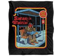 Steven Rhodes Satan Is Waitin Silky Touch Super Soft Throw Blanket 152 X 127 Cm