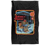 Steven Rhodes Satan Is Waitin Silky Touch Super Soft Throw Blanket 91 X 147 Cm