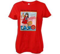 Steven Rhodes See You Later Assholes Girly Tee Damen T-Shirt Red