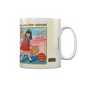Steven Rhodes See You Later Assholes Mug Steven Rhodes Multicolor One Size
