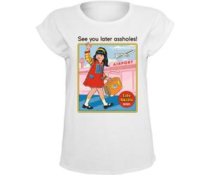 Steven Rhodes See You Later Assholes T-Shirt white 5XL