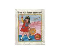 Steven Rhodes See You Later Silky Touch Super Soft Throw Blanket 152 X 127 Cm