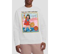 Steven Rhodes See You Later Sweatshirt, White | Size: Large Steven Rhodes White L