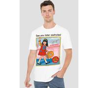 Steven Rhodes See You Later T-Shirt, White | Size: XL Steven Rhodes White XL