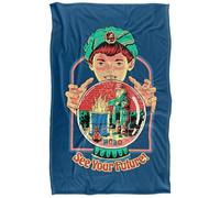 Steven Rhodes See Your Future Silky Touch Super Soft Throw Blanket 91 X 147 Cm