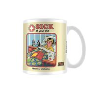 Steven Rhodes Sick of Your Mug Steven Rhodes Multicolor