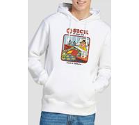 Steven Rhodes Sick Of Your Shit Unisex Hoodie, White, Large