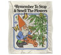Steven Rhodes Smell The Flowers Silky Touch Super Soft Throw Blanket 152 X 127 Cm