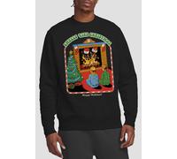 Steven Rhodes Smells Like Christmas Sweatshirt, Black | Size: XL Steven Rhodes Black XL
