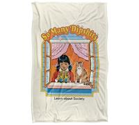 Steven Rhodes So Many Dipshits Silky Touch Super Soft Throw Blanket 91 X 147 Cm