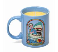 Steven Rhodes Stay Positive Blue Mug Candle with Citrus & Sea Salt Scent | Size: Medium Steven Rhodes Blue Medium