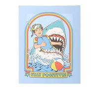 Steven Rhodes Stay Positive Canvas Art multicolour Onesize
