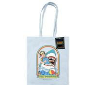 Steven Rhodes (Stay Positive) Pastel Blue Tote Bag