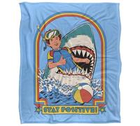 Steven Rhodes Stay Positive Silky Touch Super Soft Throw Blanket 152 X 127 Cm