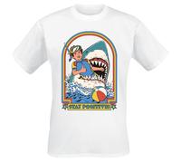 Steven Rhodes Stay Positive T-Shirt white S