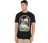 Steven Rhodes Stay Positive Unisex T Shirt, Black, X-Large