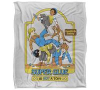 Steven Rhodes Superglueis Not A Toy Silky Touch Super Soft Throw Blanket 152 X 127 Cm