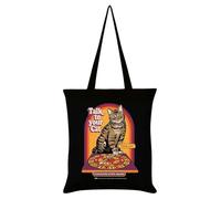 Steven Rhodes Talk To Your Cat Black Tote Bag