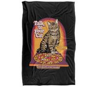 Steven Rhodes Talk To Your Cat Silky Touch Super Soft Throw Blanket 91 X 147 Cm
